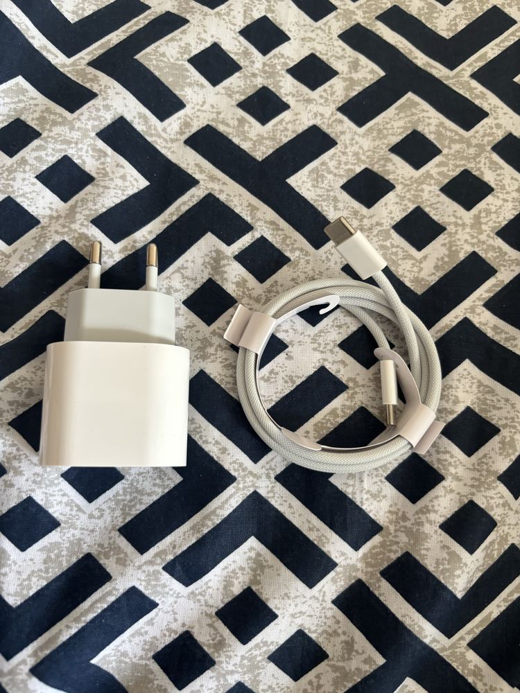 зарядка айфон 15 шнур адаптер 20w кабель type-c головка iphone