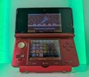 Nintendo 3DS Old (красная, 64гб, прошитая, с играми)