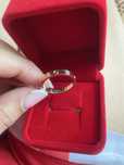 кольцо Love cartier , желтое золото 585