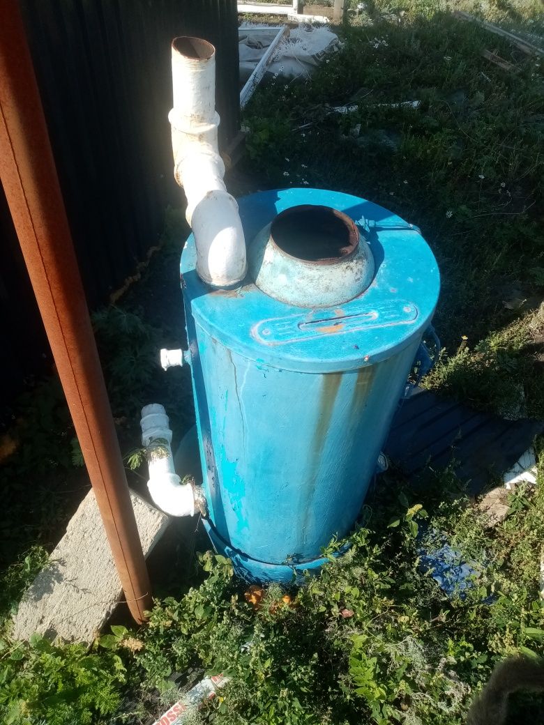 Котёл в рабочем состоянии