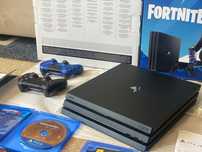 Sony Playstation 4 PRO + 2 джойстика Игры . 1 Терабайт , 4К ! Ps 4 Про