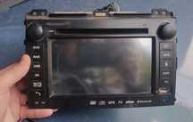 Toyota Prado 120, магнитофон