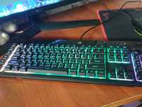 Продам клавиатуру corsair k55 rgd pro xt