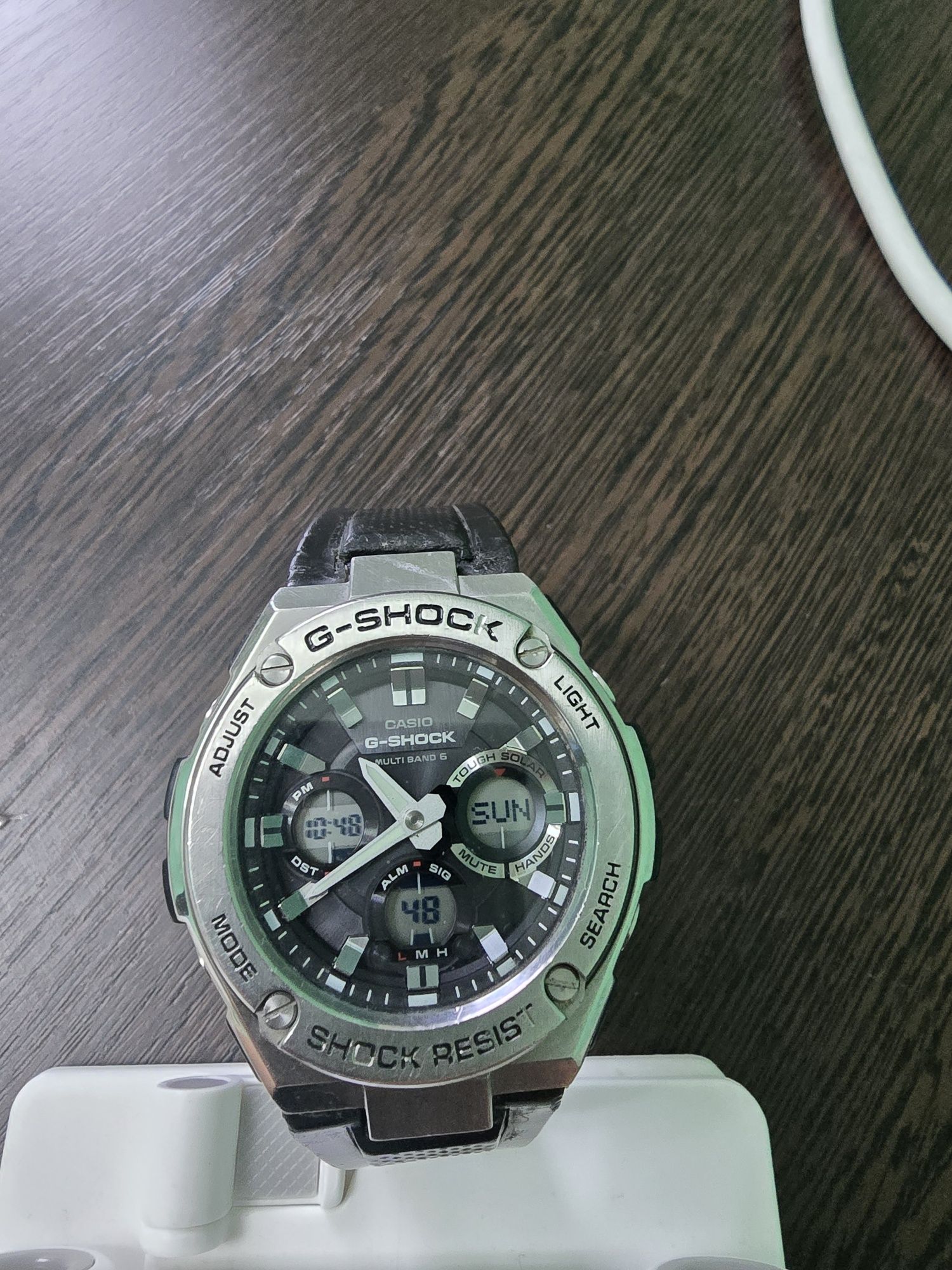 Продвм Часы Кварцевые CASIO G-Shock GST-W110-1AER-Silver пласти