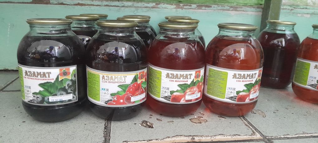 Соки солёные огурцы