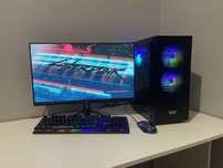 С монитором RTX 2060 / i7 / 16gb / игровой компьютер комплект