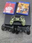 Ps4pro 1 ТБ 2 диска и 3 джостика