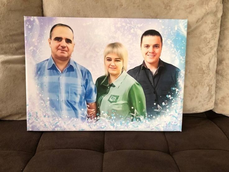 Портрет на холсте по фотографии