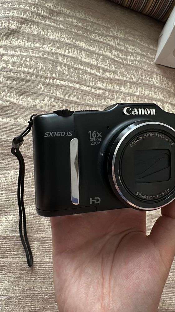 Цифровой фотоаппарат Canon PowerShot SX160 IS
