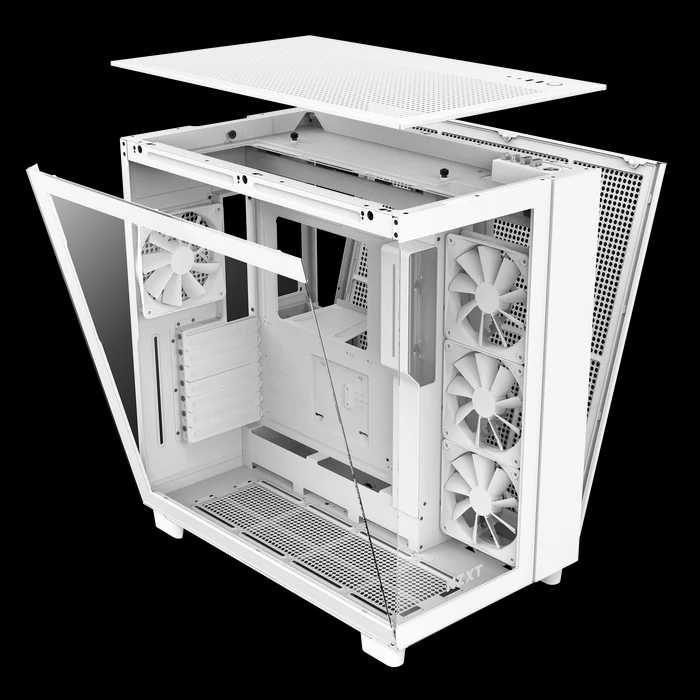 NZXT H9 Flow (2023) Dual-Chamber Mid-Tower Airflow Case