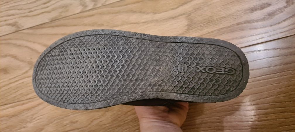 Итальянские Ботинки Geox натуральная замша