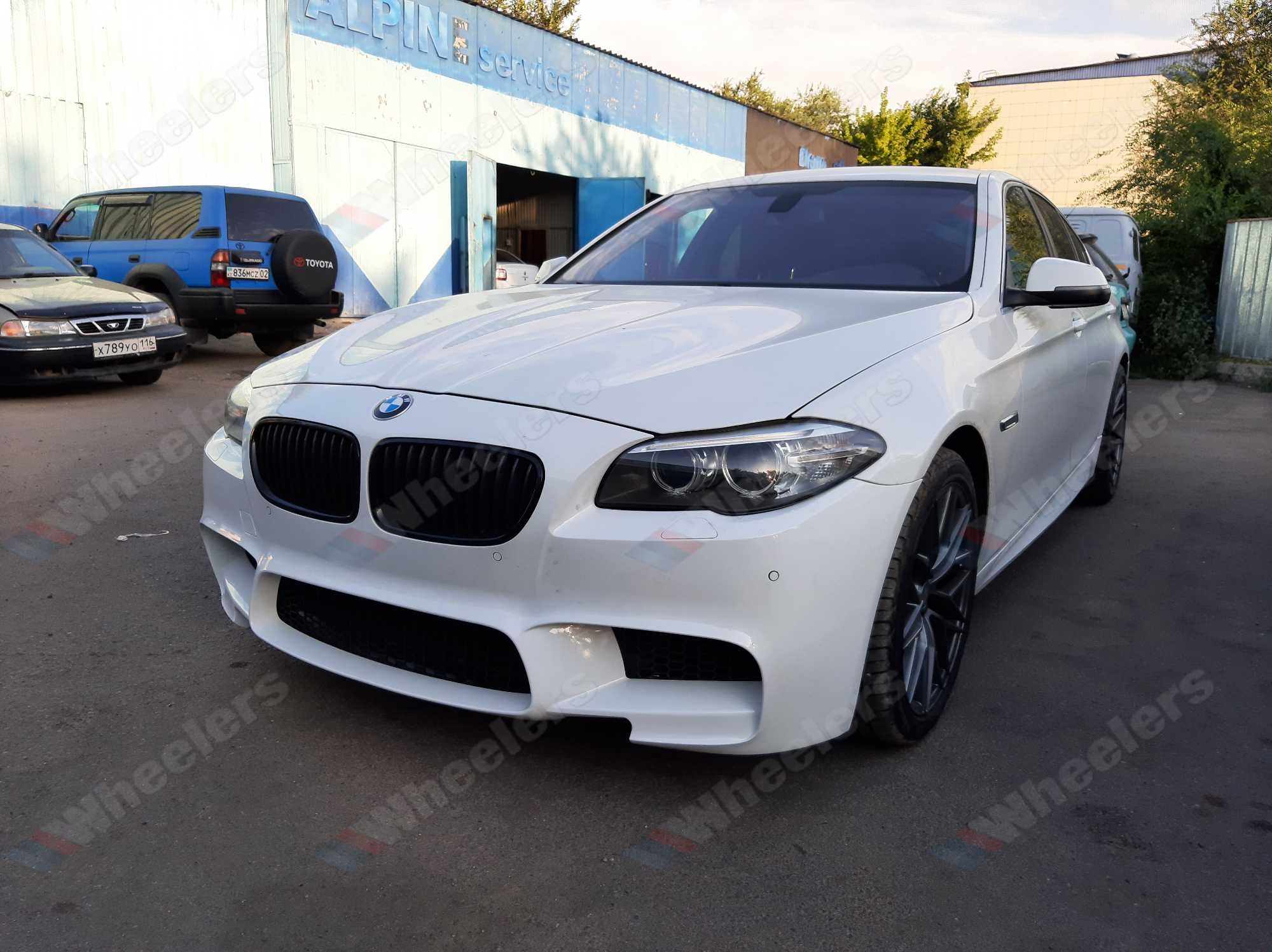 Обвес BMW F10 бампер пороги спойлер M-tech M5