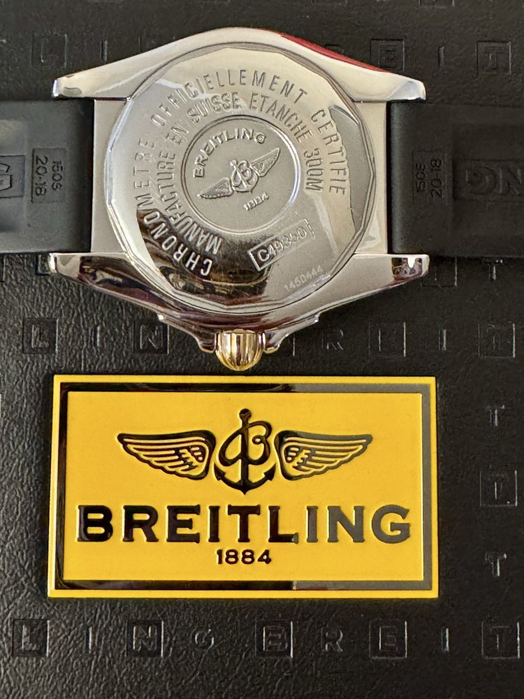 Швейцарские часы Breitling Galactic 41 мм .Золото 750 пробы и сталь.