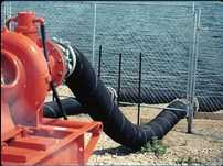 Шланг/рукав резиновый напорно/всасывающий 150PSI, давление 10бар 
D 4"