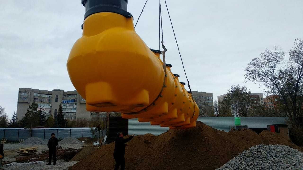 Промышленный питьевой резервуар мега емкость 10000 литров