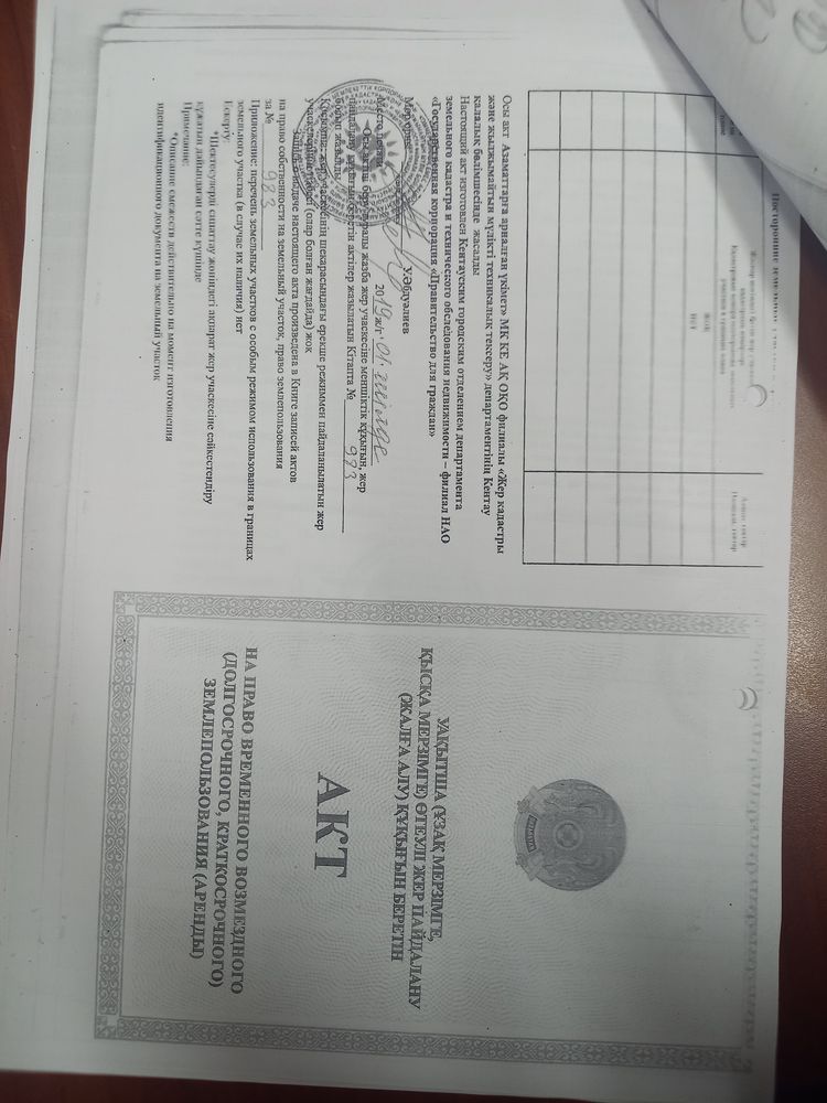 Продается земелный участок ИЖС