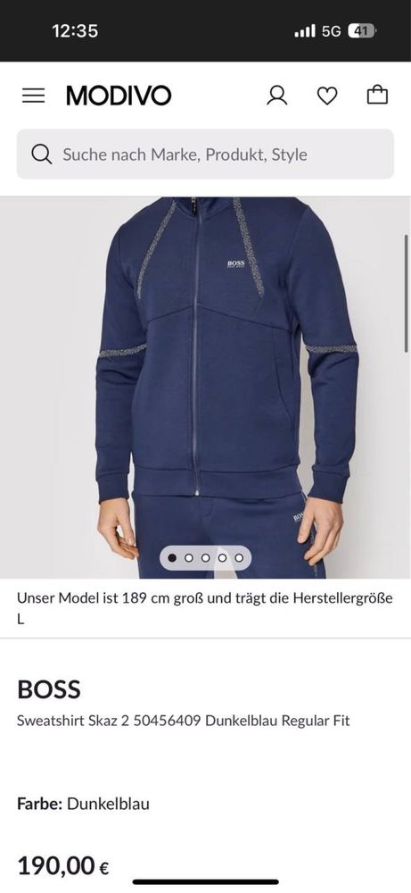 Продам кофту Hugo boss