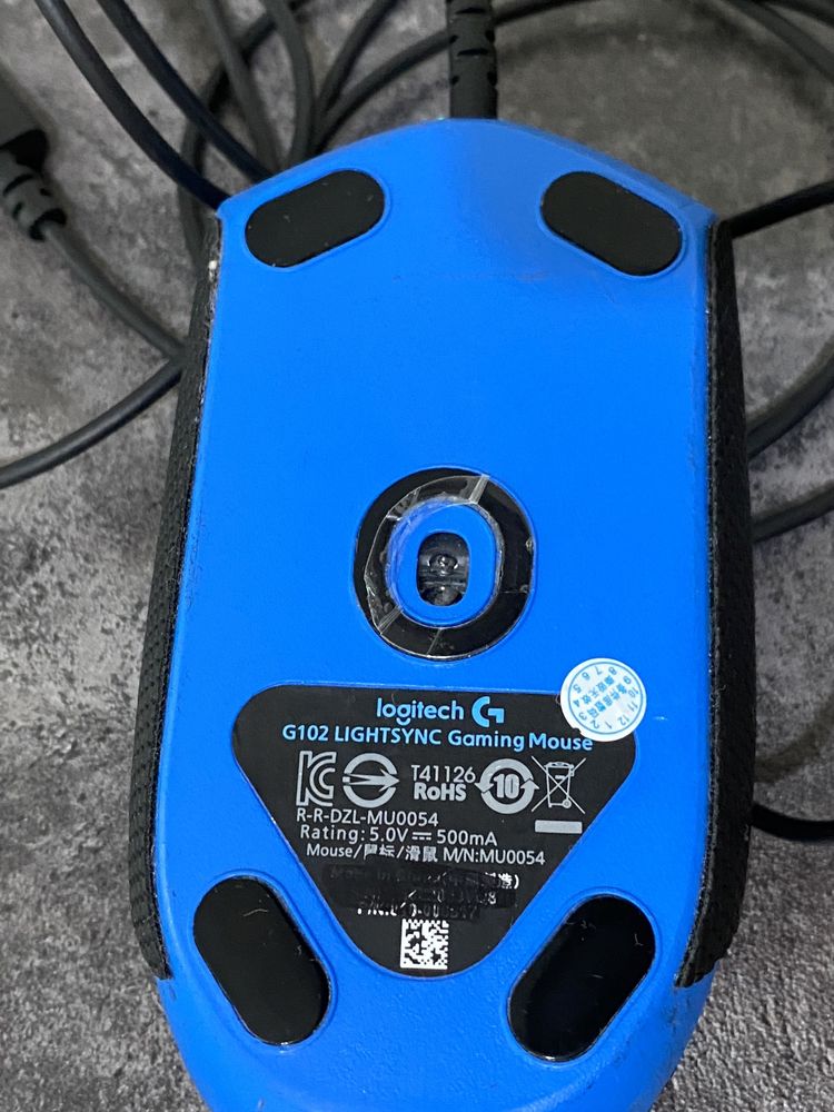 Игравой мышь оригинал Logitech G102 Lightsync