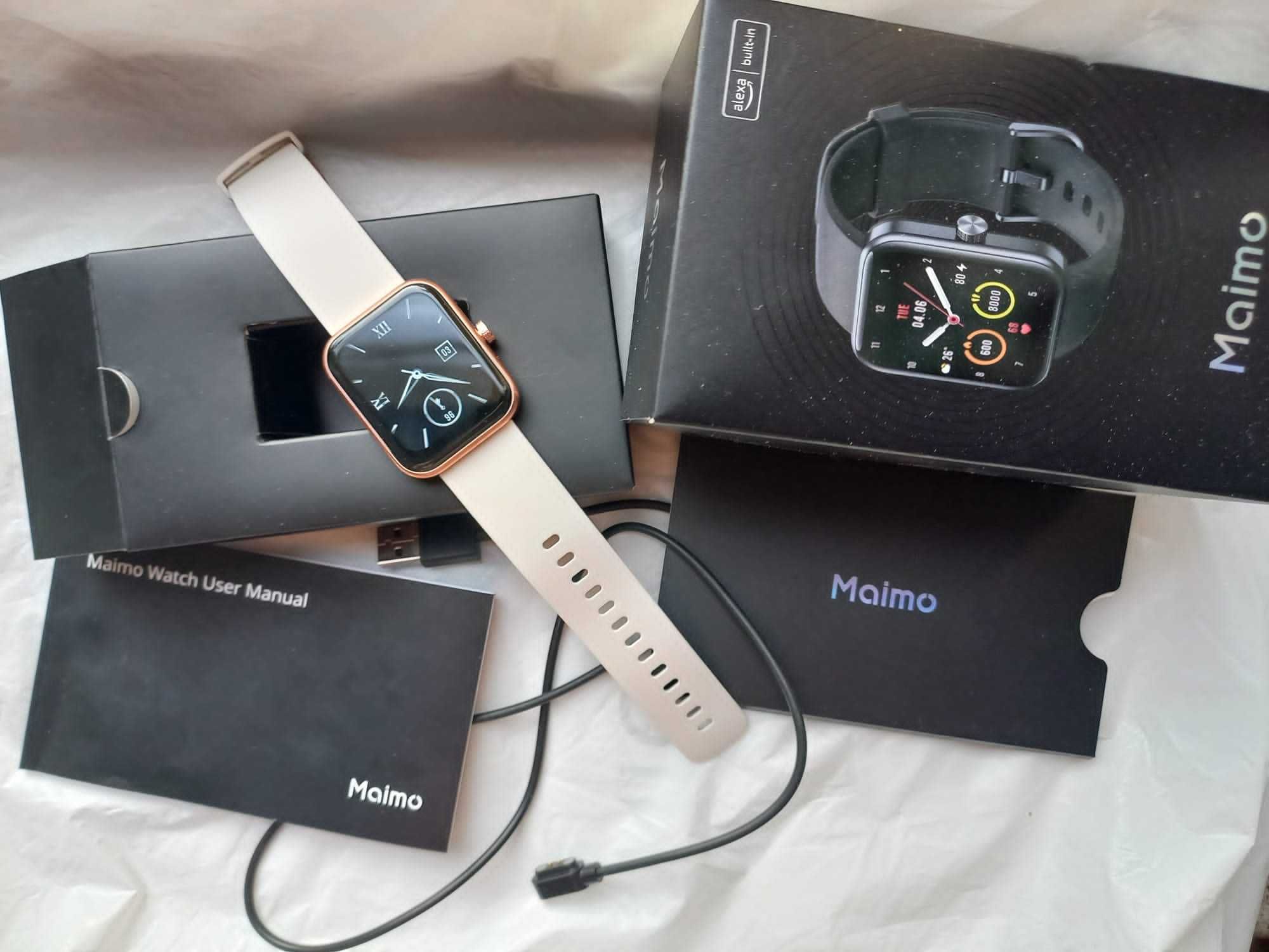 Смарт-часы 70mai Maimo Rose gold розовое золото-белый