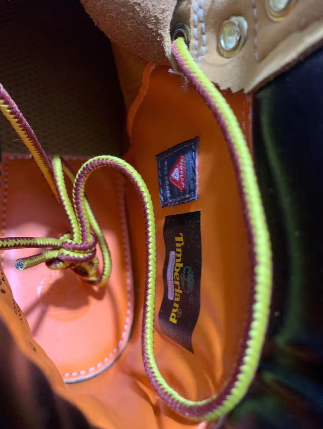 Ботинки Timberland.