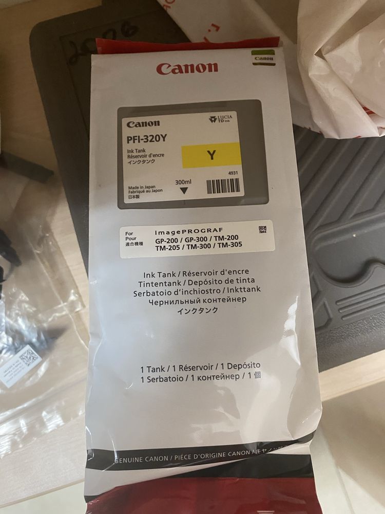 Картриджы canon pfi-320