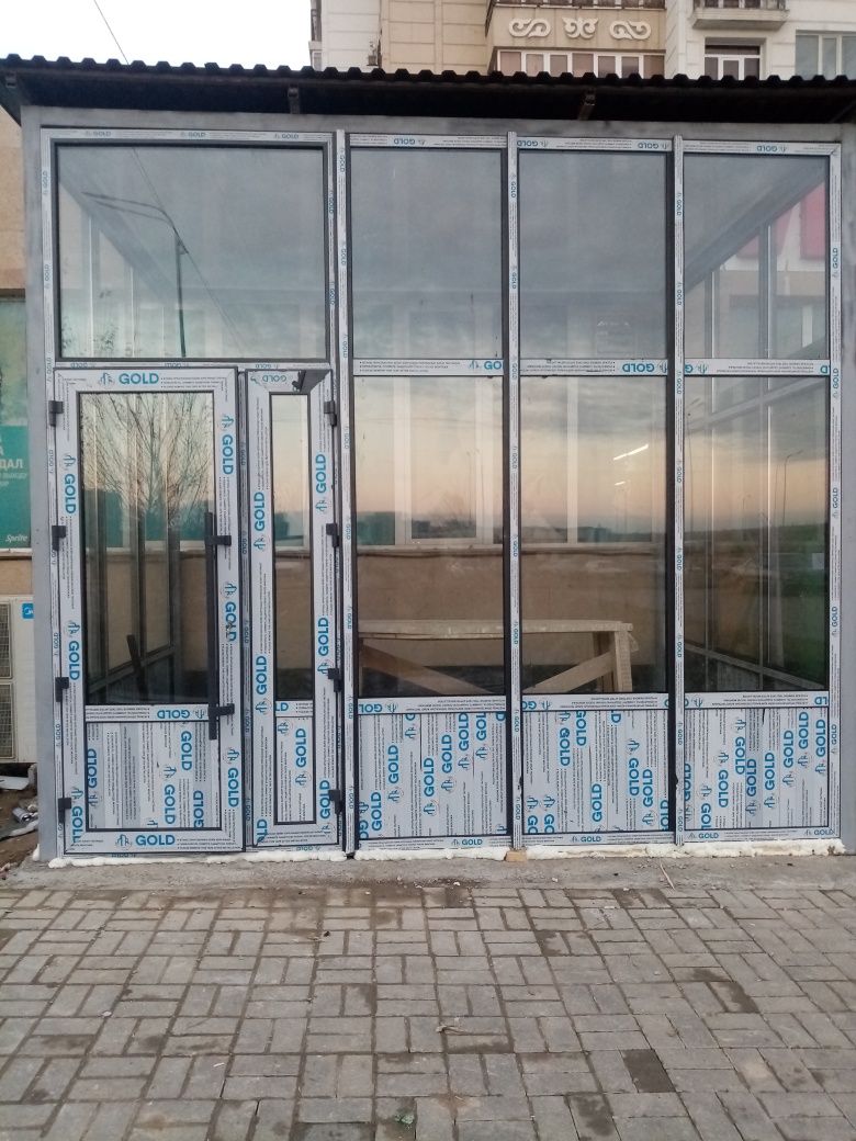 Окно двери витражы