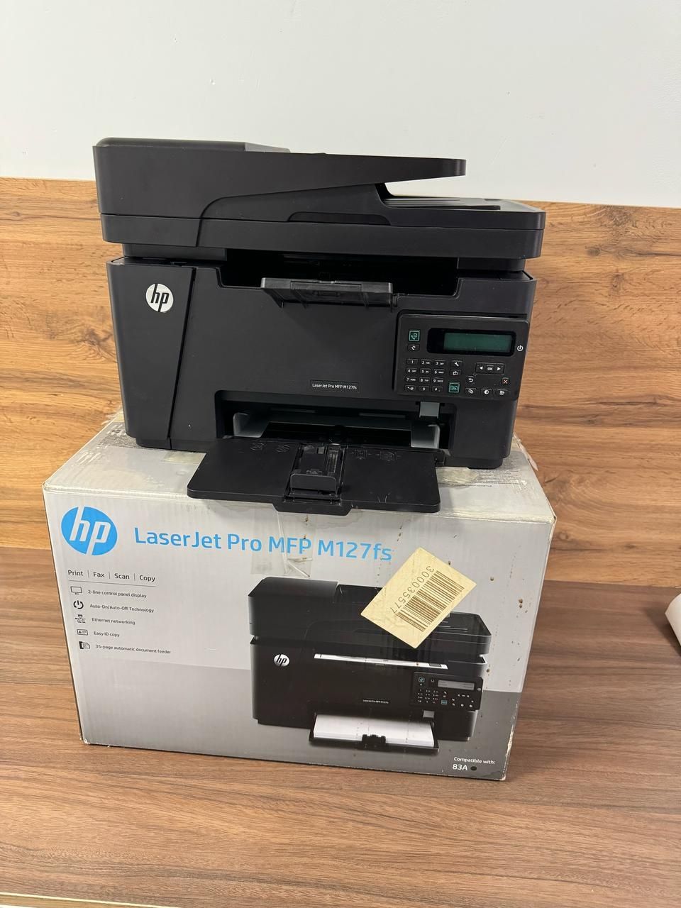 Продам МФУ HP laserjet Pro MFP M127Fs лазерный принтер