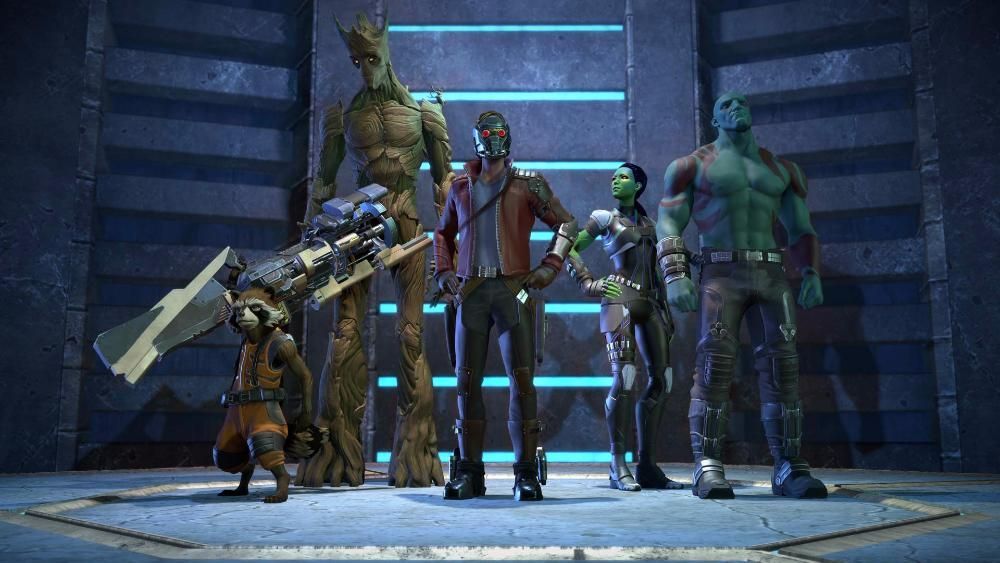 ДИСК PlayStaion 4 PS4 Guardians Of The Galaxy Новый Лицензия