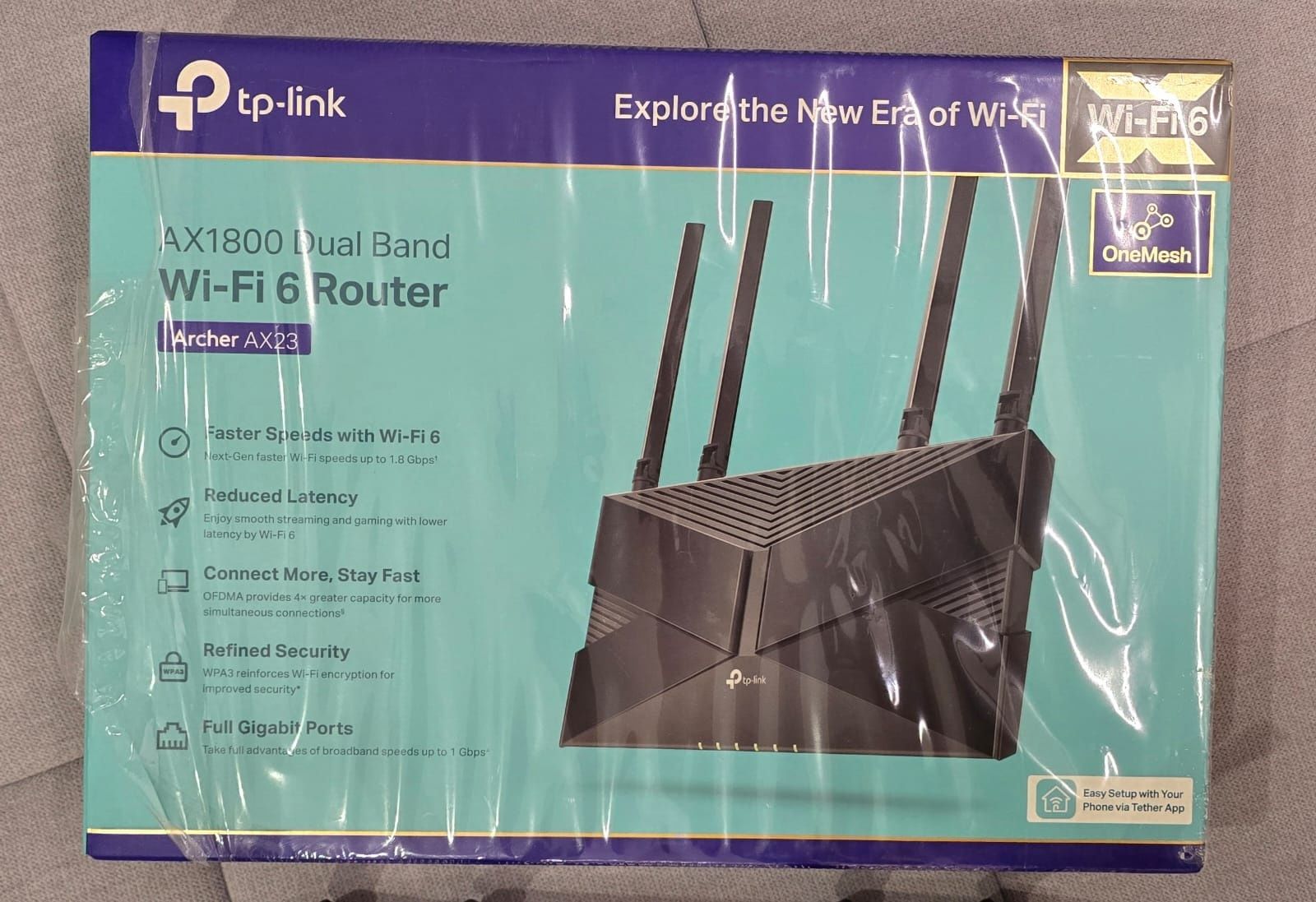 Продам Wi-Fi 6 роутер TP-Link Archer AX23 (AX1800)