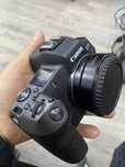 Canon R с переходником