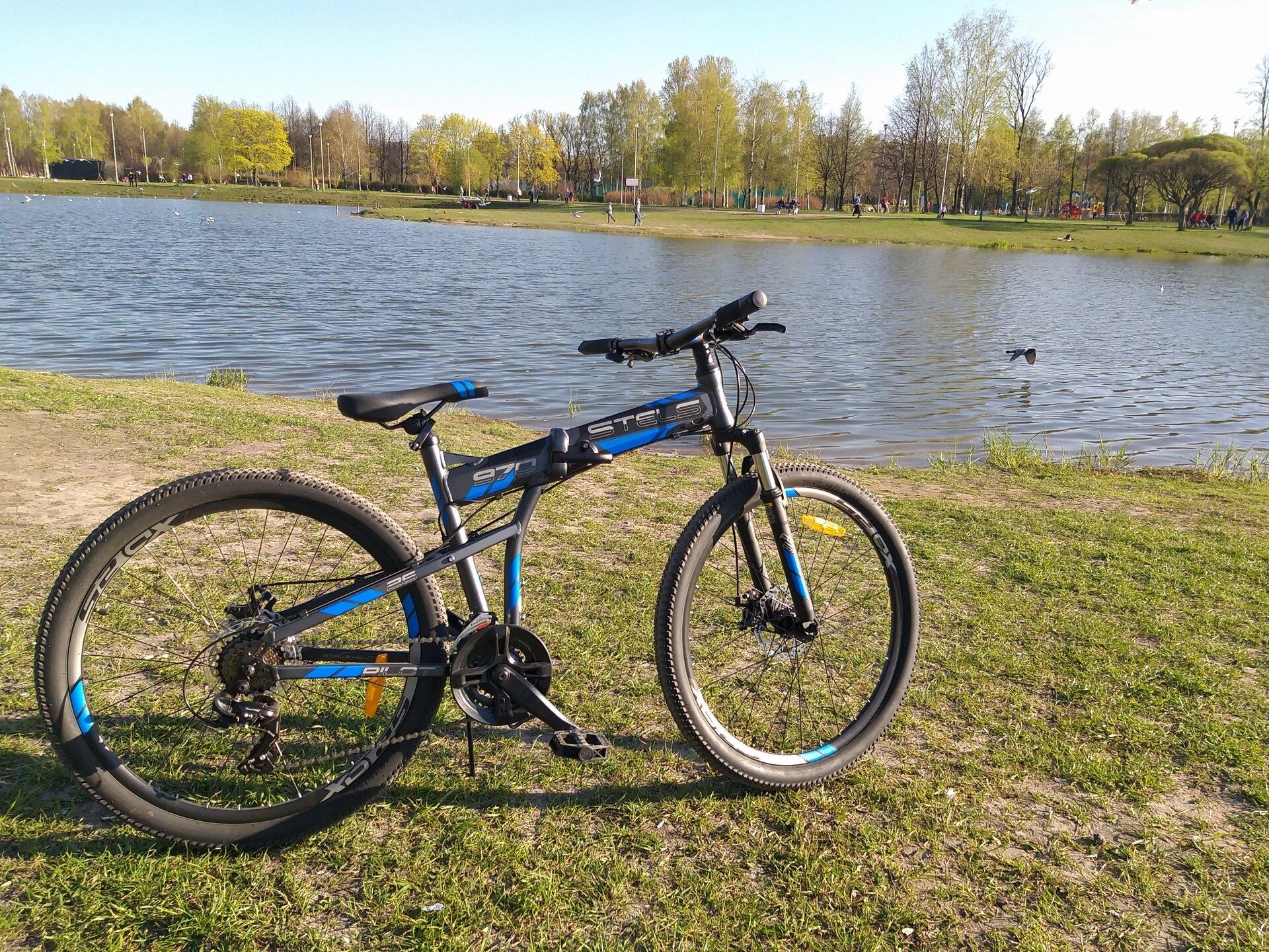 Продам складной велосипед Stels Pilot 970