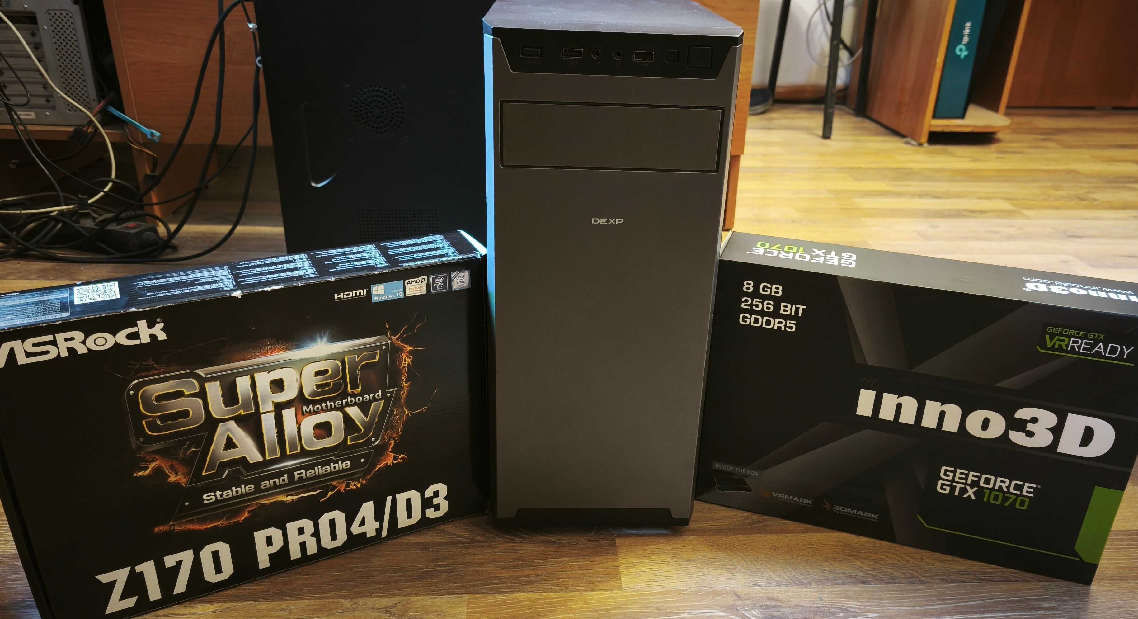 Продам видеокарту Inno 3D GTX 1070 8Гб