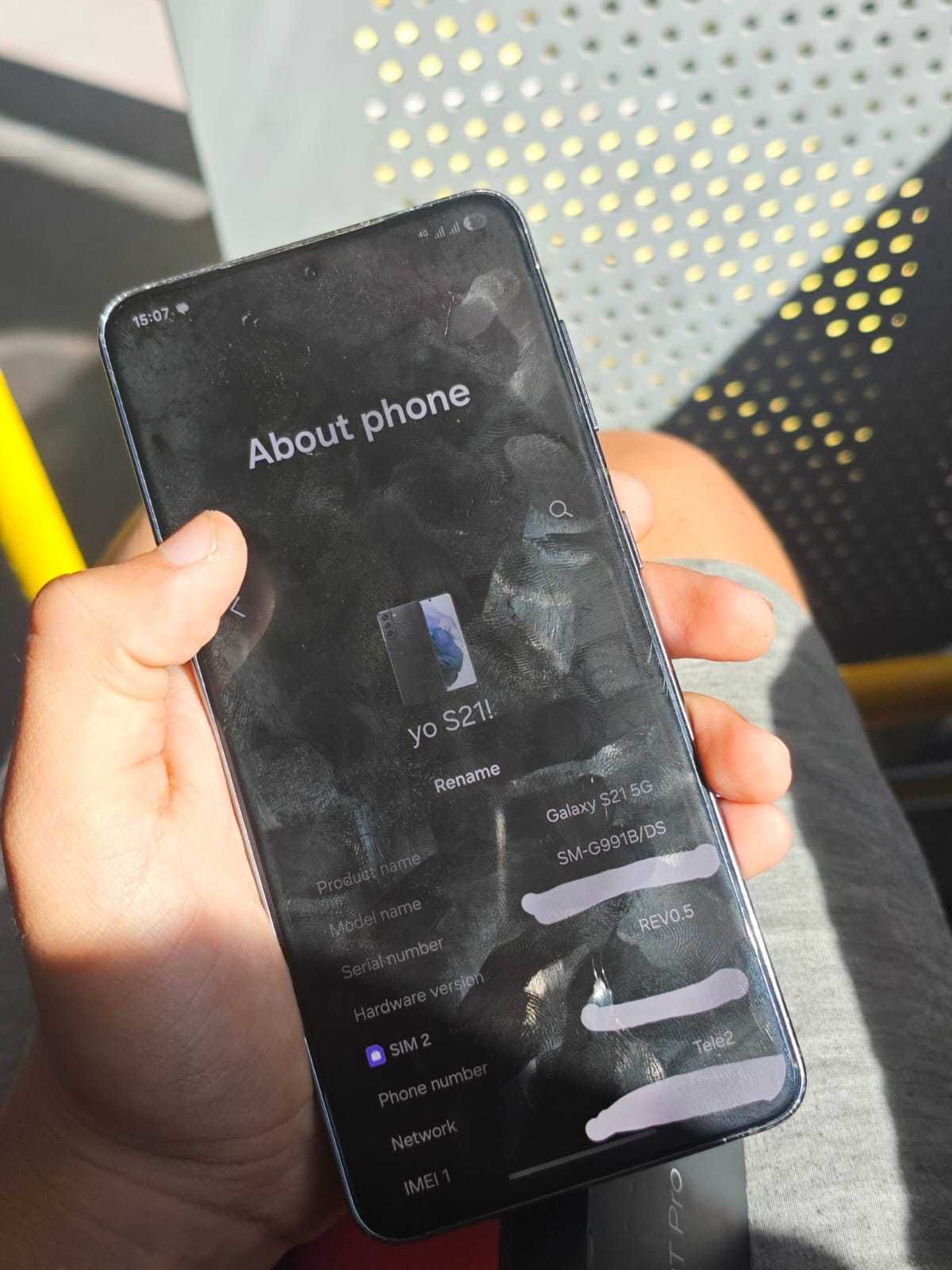 Galaxy S21 8/128 (EVT?)