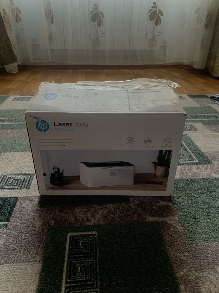 печатьный принтер HP laser107