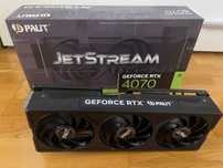 Продам видеокарту RTX 4070 Palit JETSTREAM