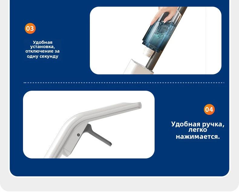 Умная швабра с распылителем