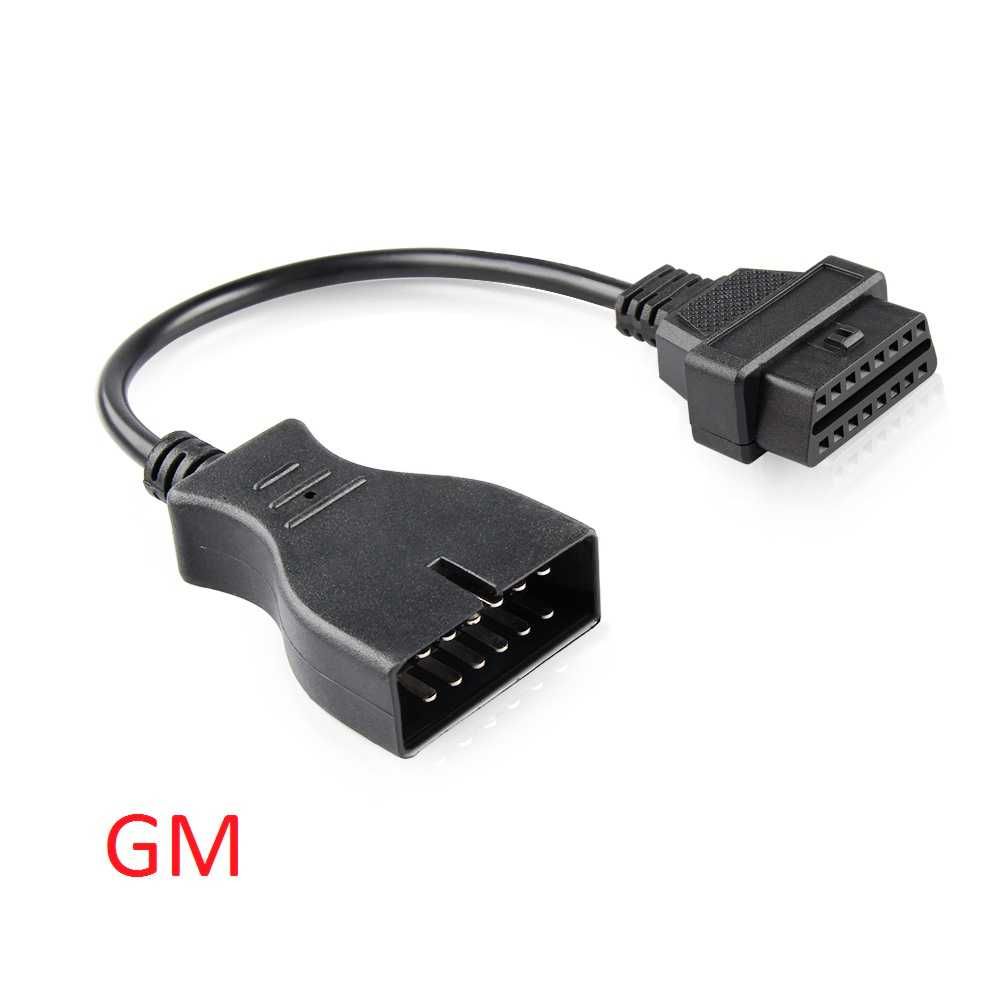 Кабель OBD 2 для ВАЗ GM 12 pin переходник