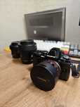 Фотокамера Olympus OM-D E-M10 с набором объективов