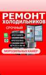 Срочный ремонт холодильников и морозильных камер