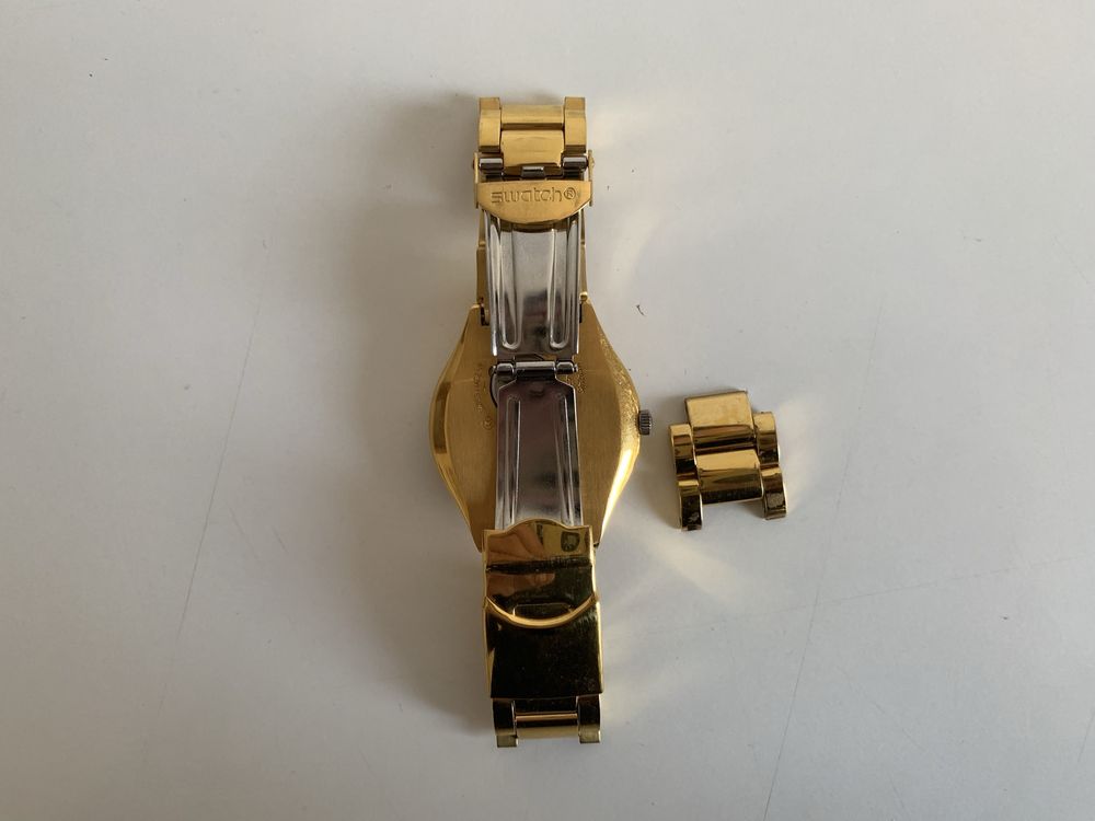 Швейцарские наручные часы Swatch YELLOW MEDAL YGG706G