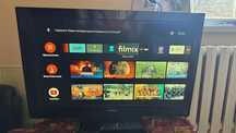 Телевизор  32D 81см Smart atv box + кронштейн