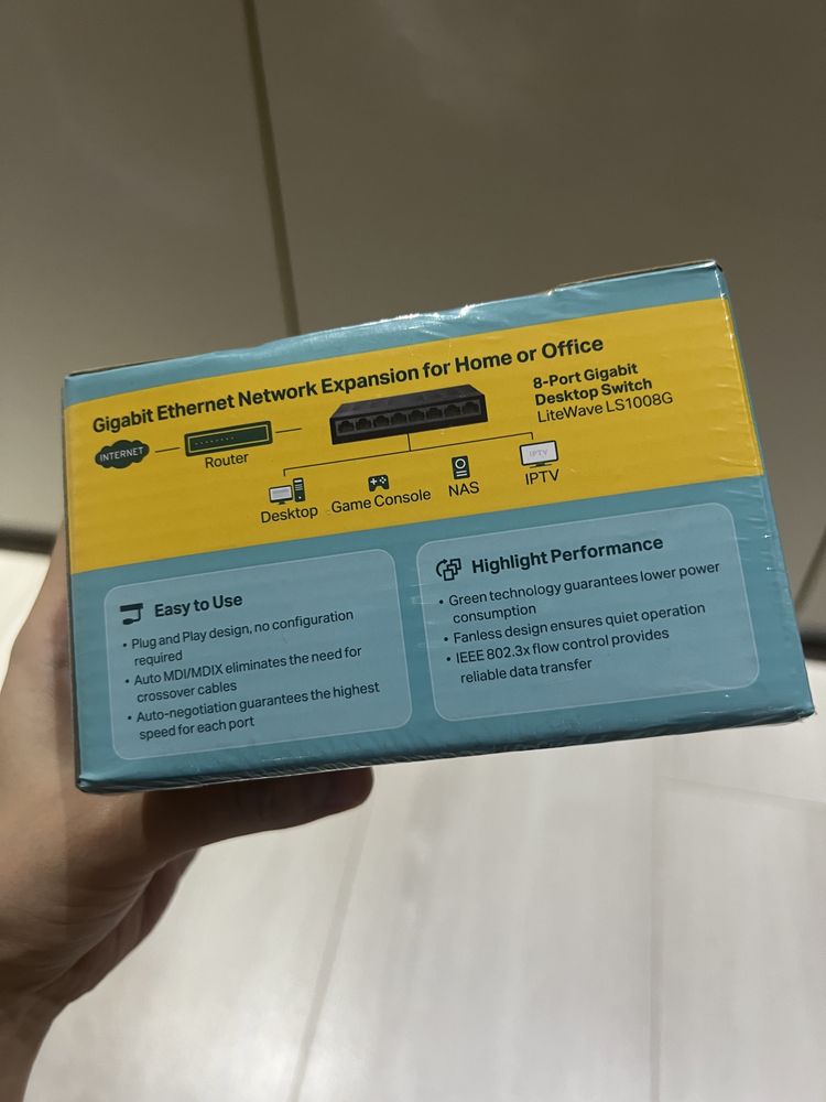 Сетевой коммутатор настольный TP LINK SF1024M