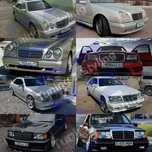 Пороги Спойлер Бампер Мерседес w124 w190 w210 w202 w140 w220