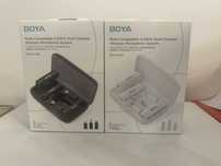 Микрофон Boya Link черный/белый с гарантией на 2 года