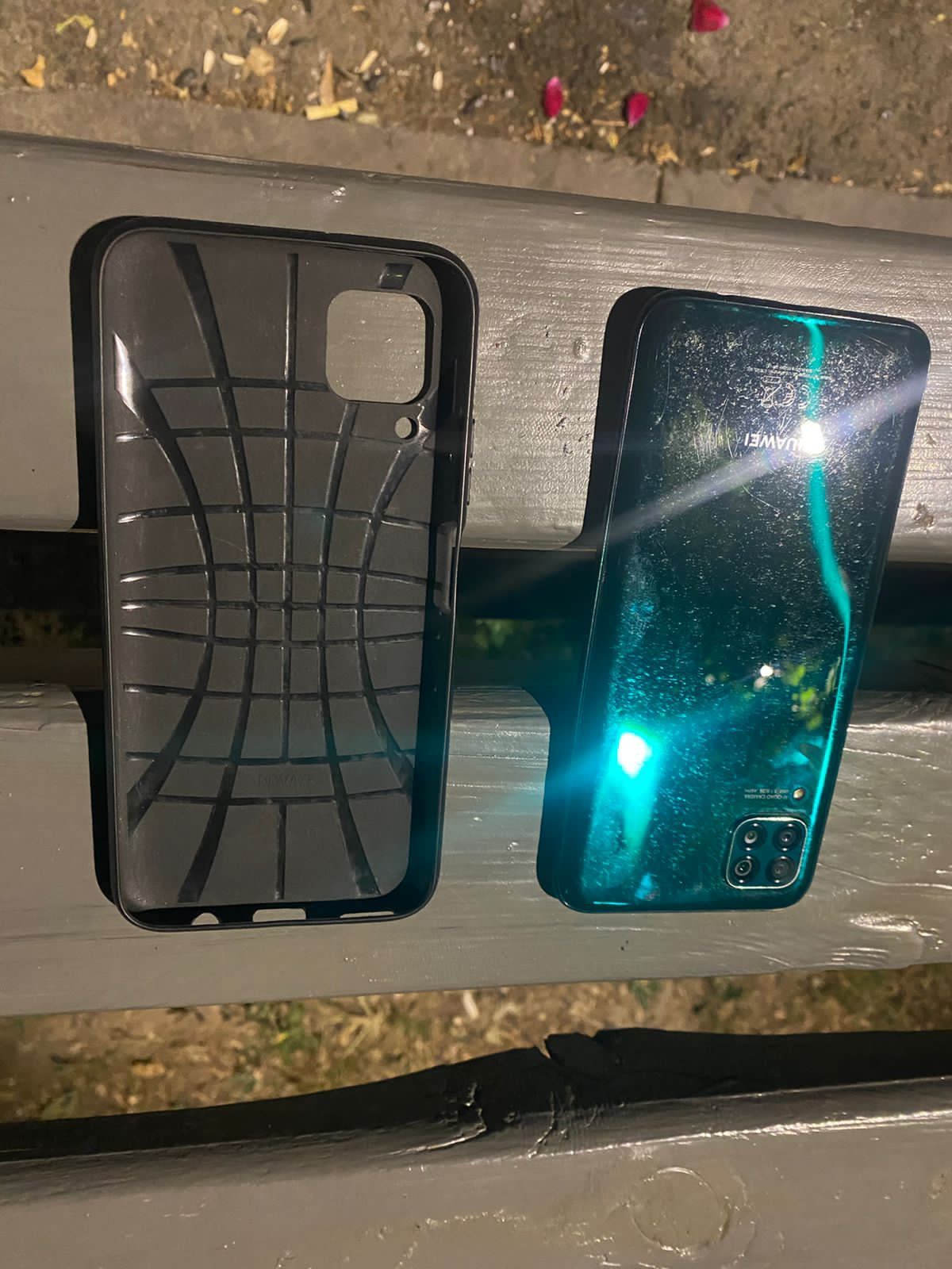 Huawei p40 lite 128/6 зелёный цвет