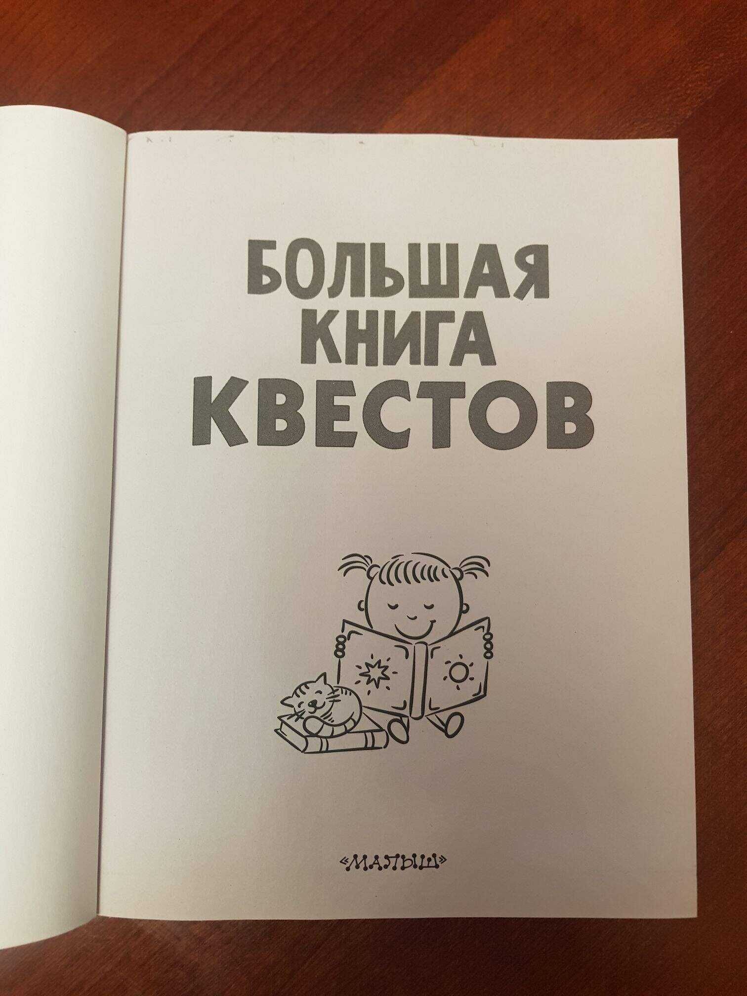 Большая книга для подготовки к школе