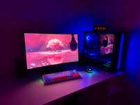 Игровой компьютер со всеми комплектующими + Стол