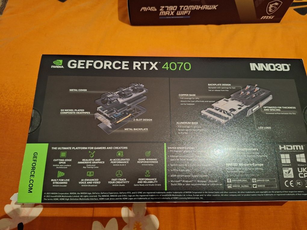 Inno GeForce Nvidia rtx 4070