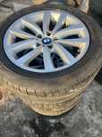 Разноширокие диски с резиной на BMW X5, X6 R19