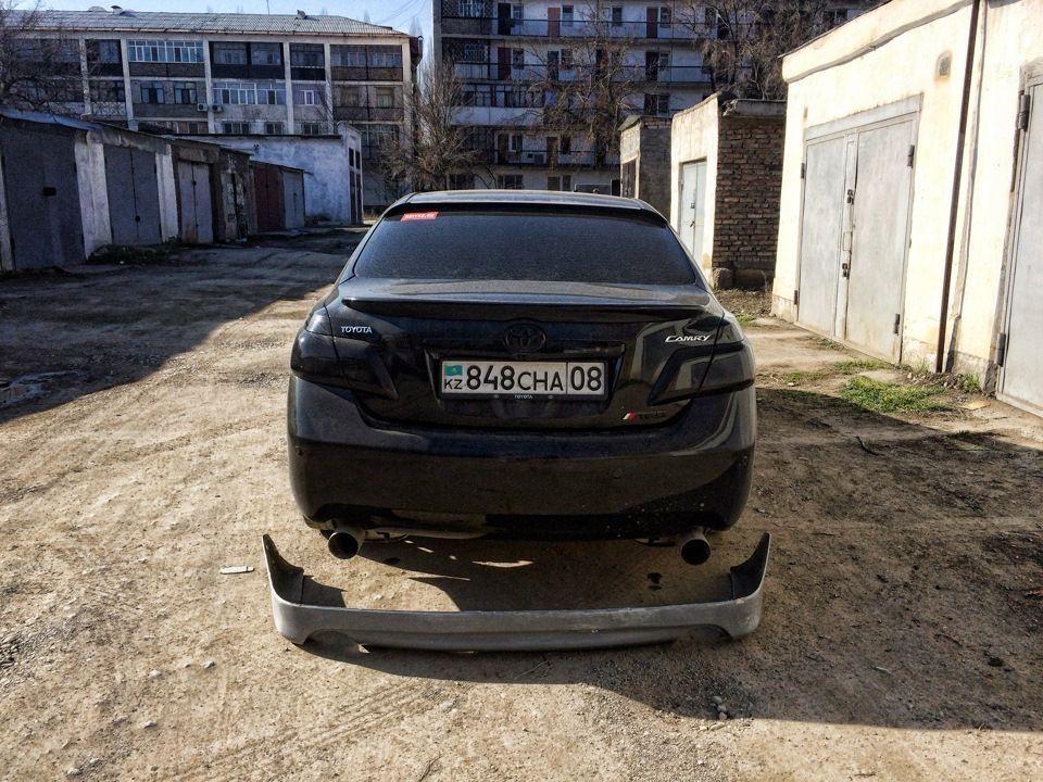 Обвес Camry 40 / 45 | Накладки на бампер и пороги